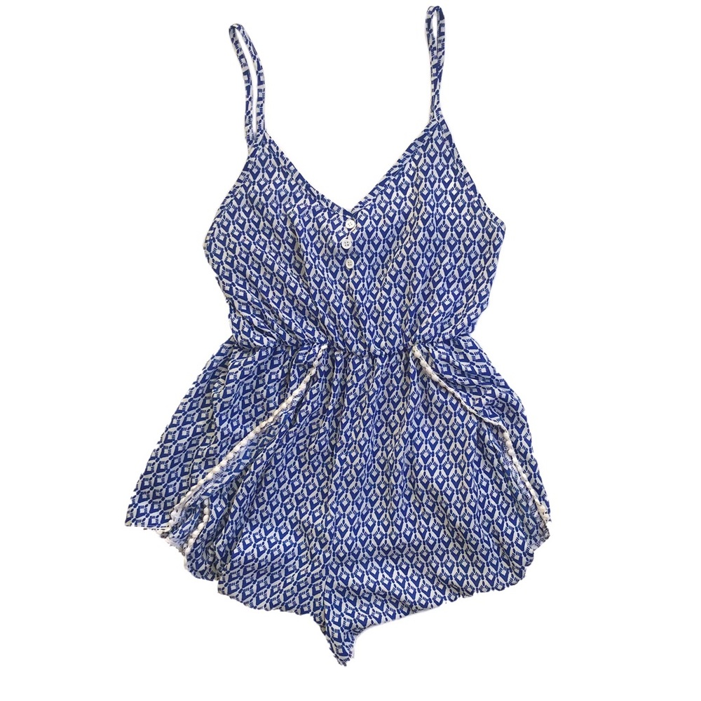 Olivaceous Romper EUC